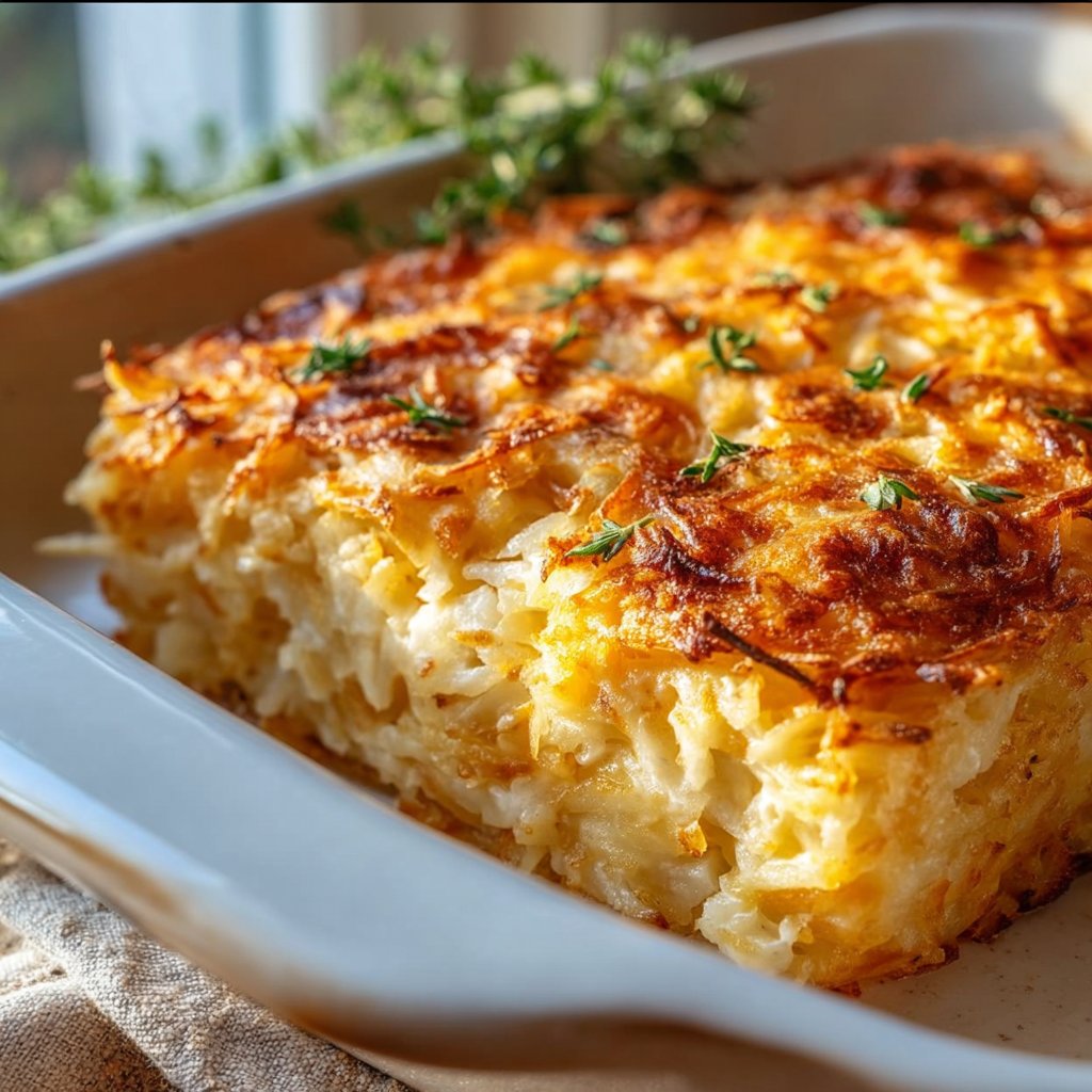 Grandma’s Hash Brown Casserole