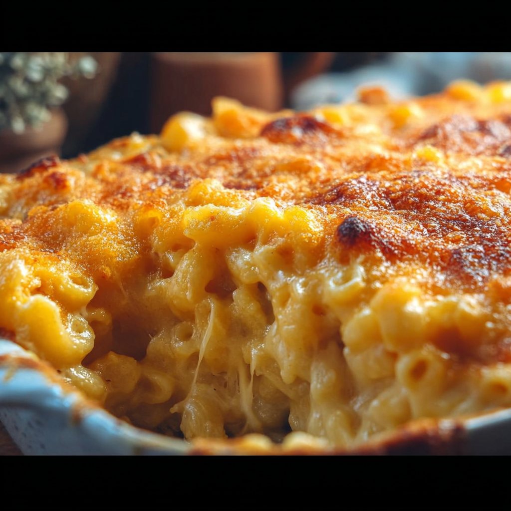 Easy Baked Mac and Cheese