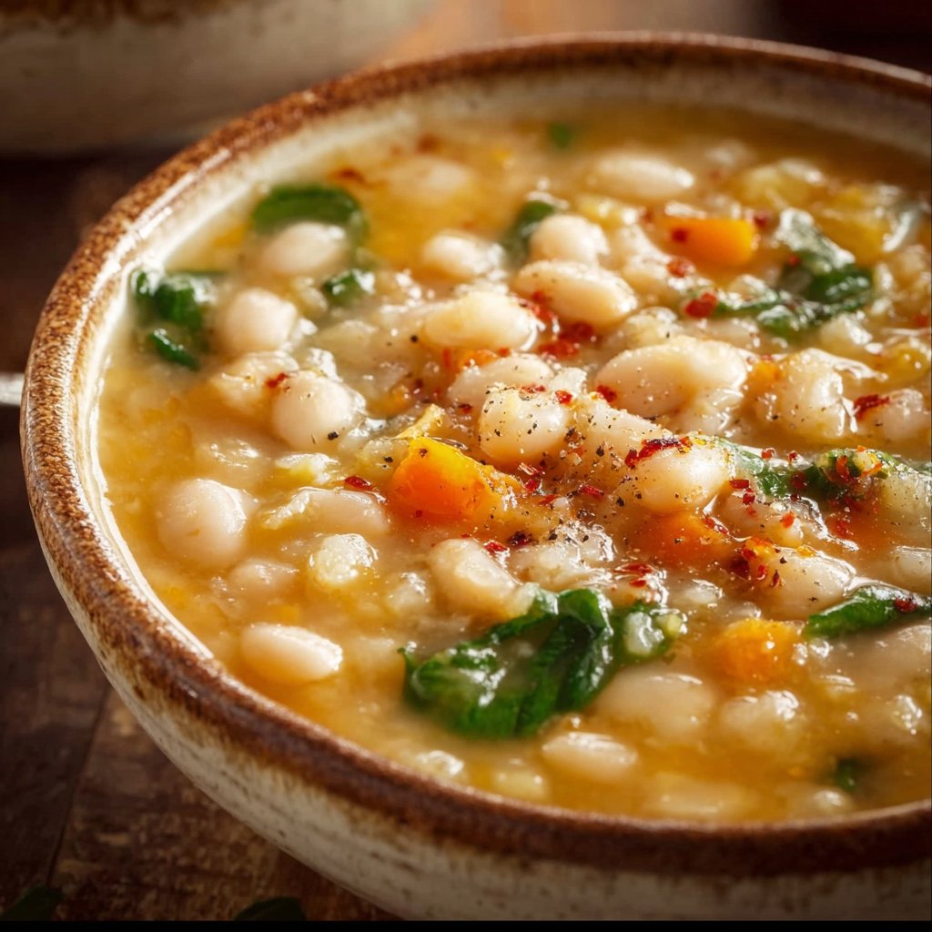 Flavor-Packed White Bean Soup