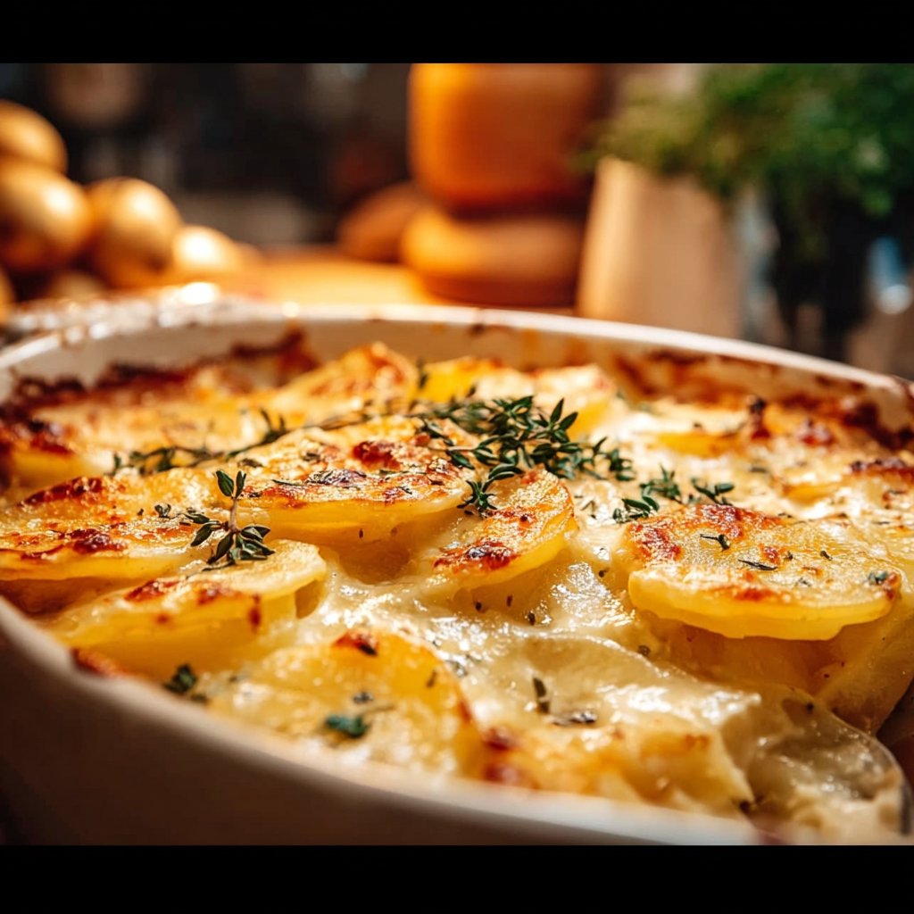 Creamy French Potato Casserole