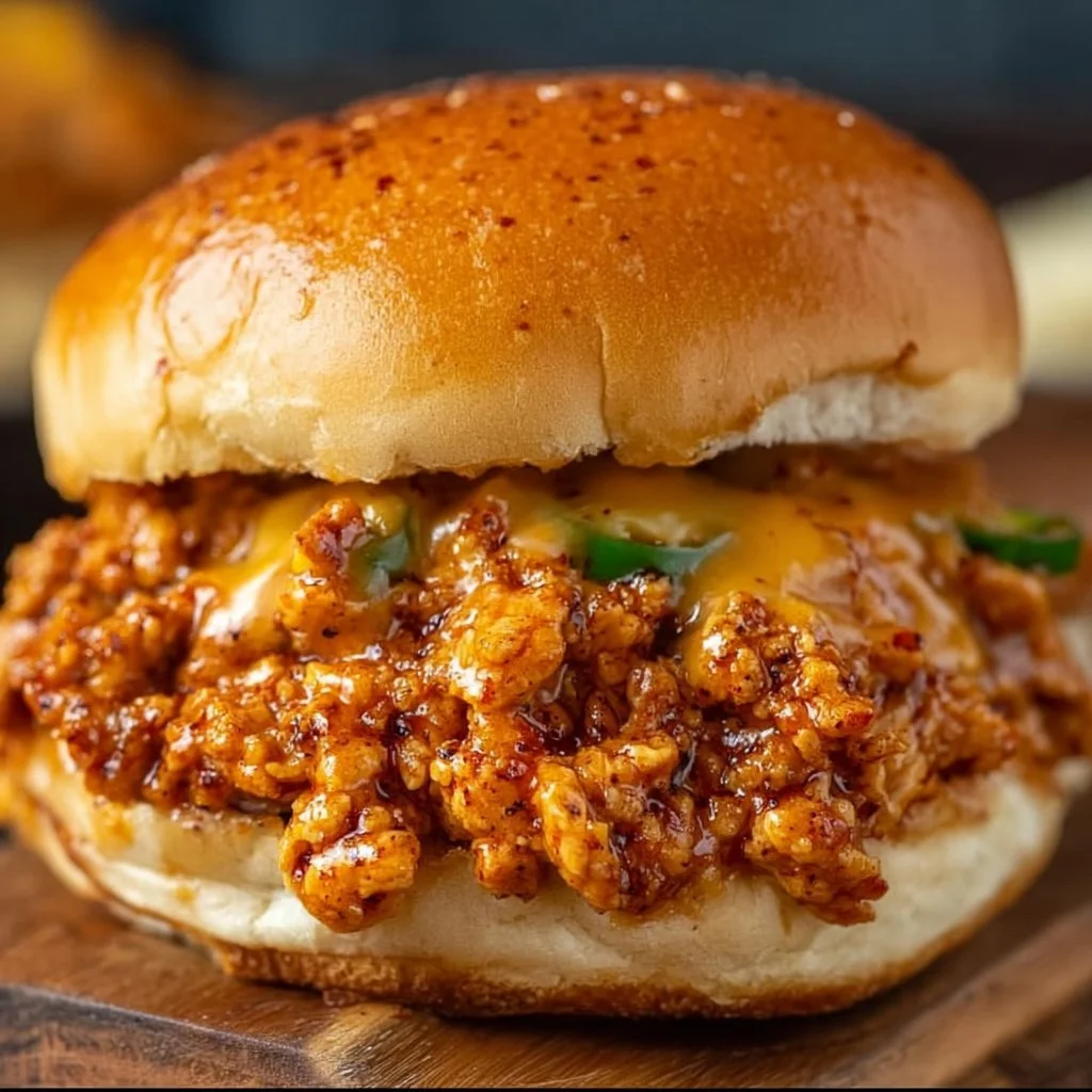 Cajun Chicken Sloppy Joes