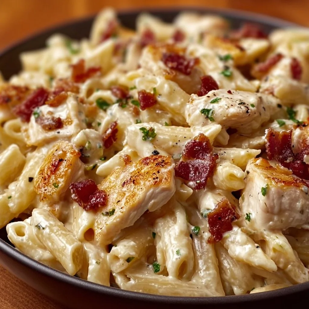 Chicken Bacon Ranch Pasta