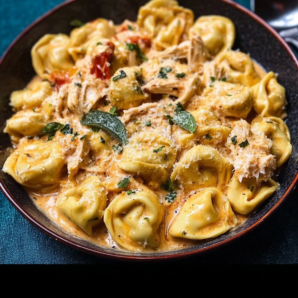 CrockPot Chicken Tortellini
