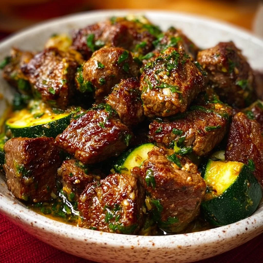 Garlic Butter Steak Bites