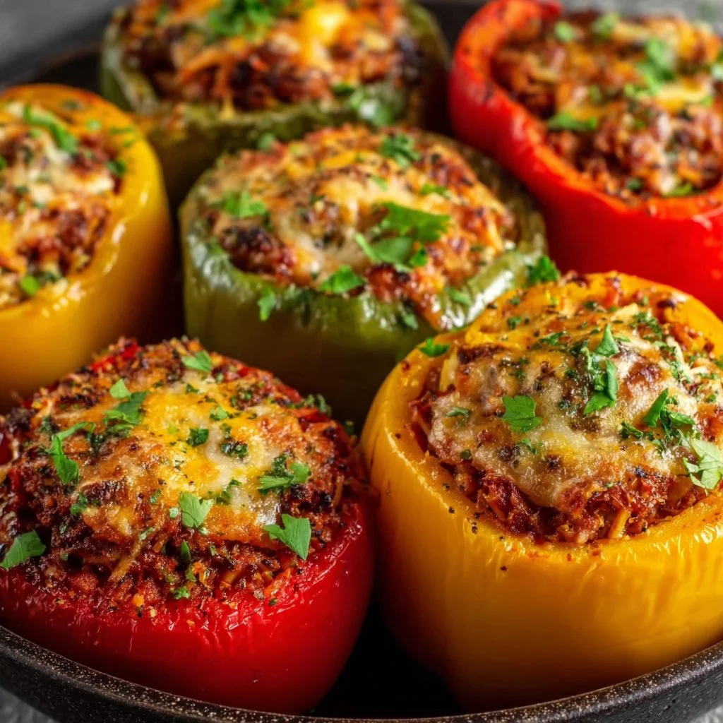 Healthy Stuffed Bell Peppers