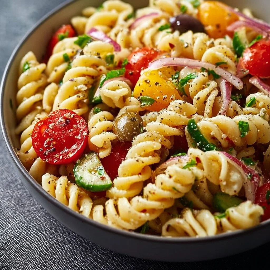 High Protein Italian Pasta Salad