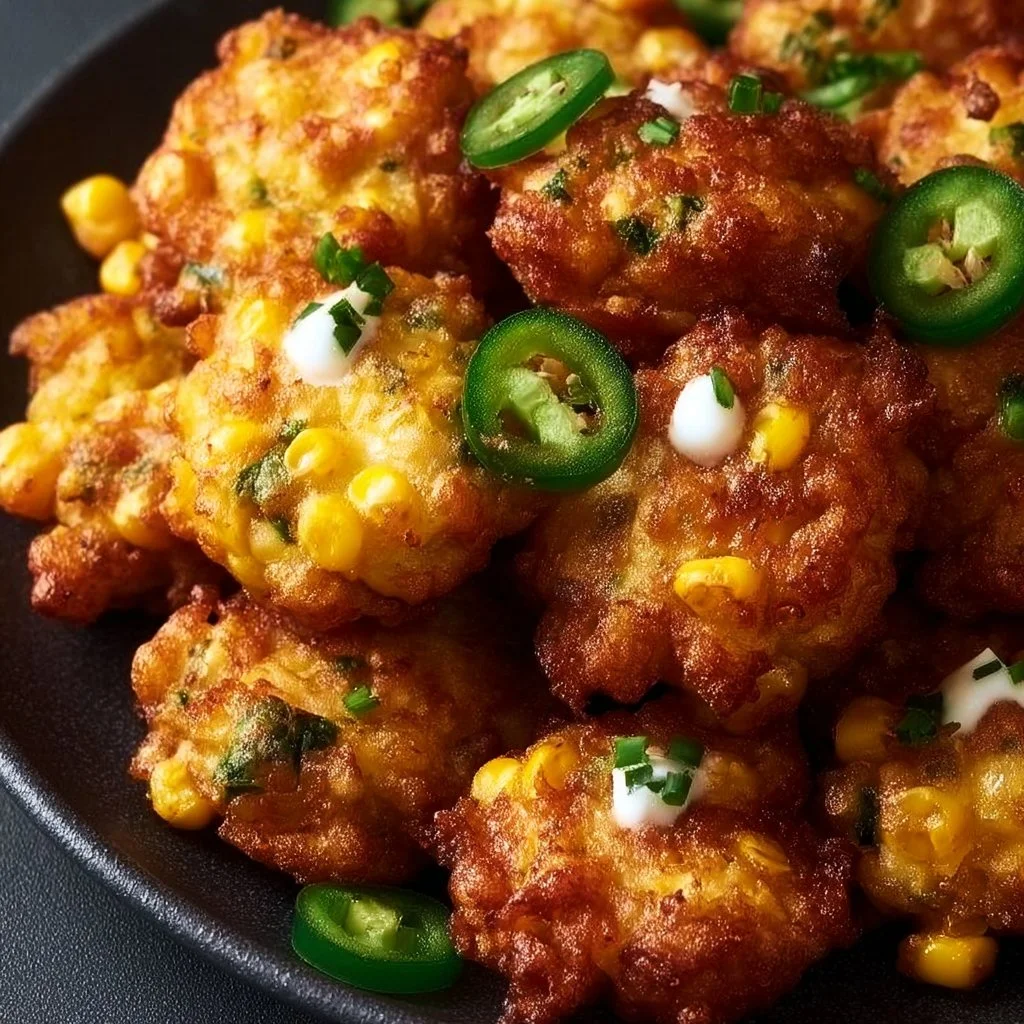 Jalapeno Corn Fritters