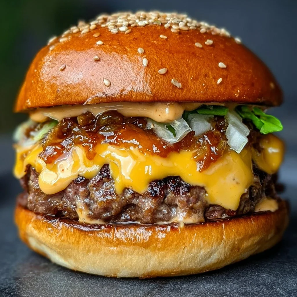 Juicy Smash Burger Recipe