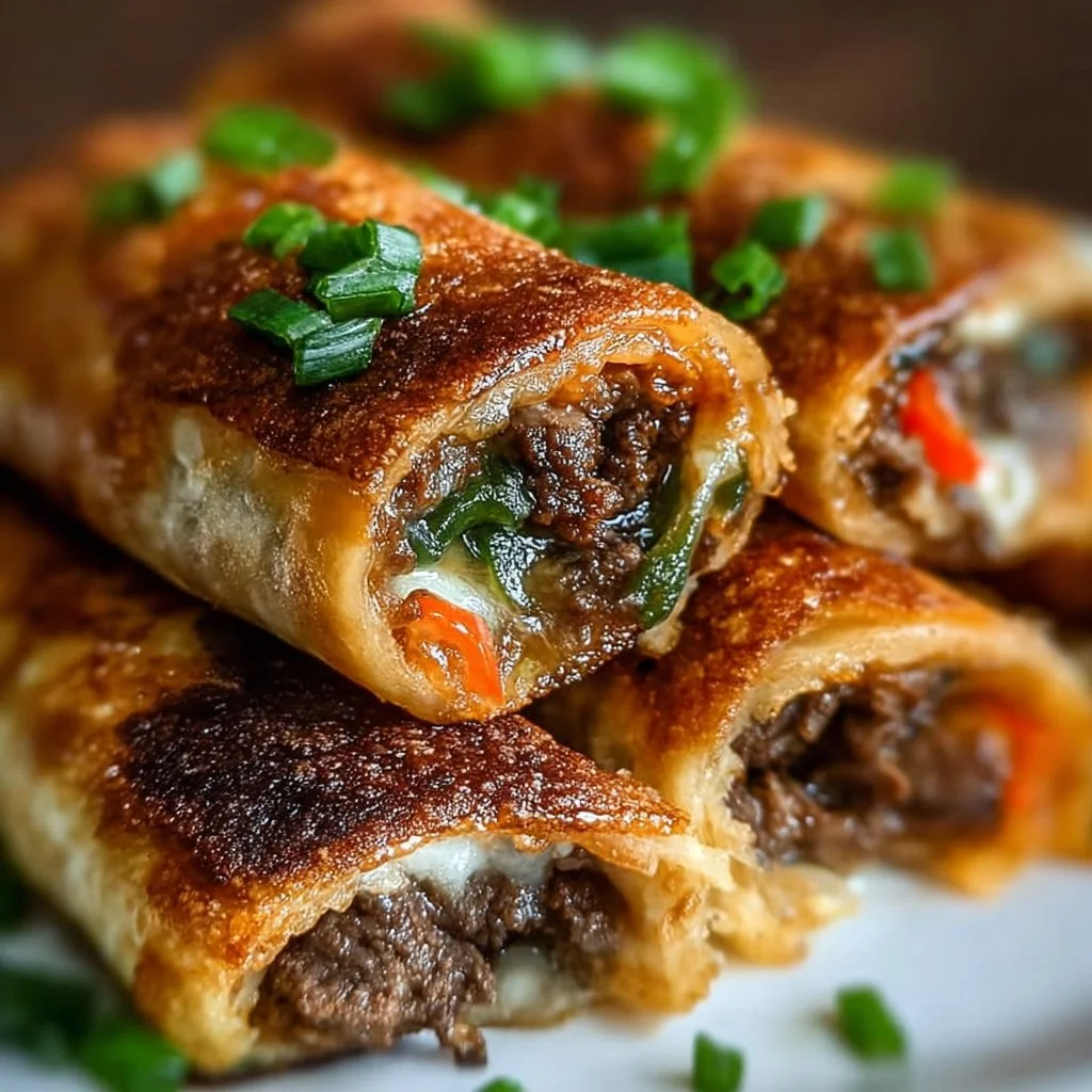 Keto Philly Cheesesteak Roll Ups