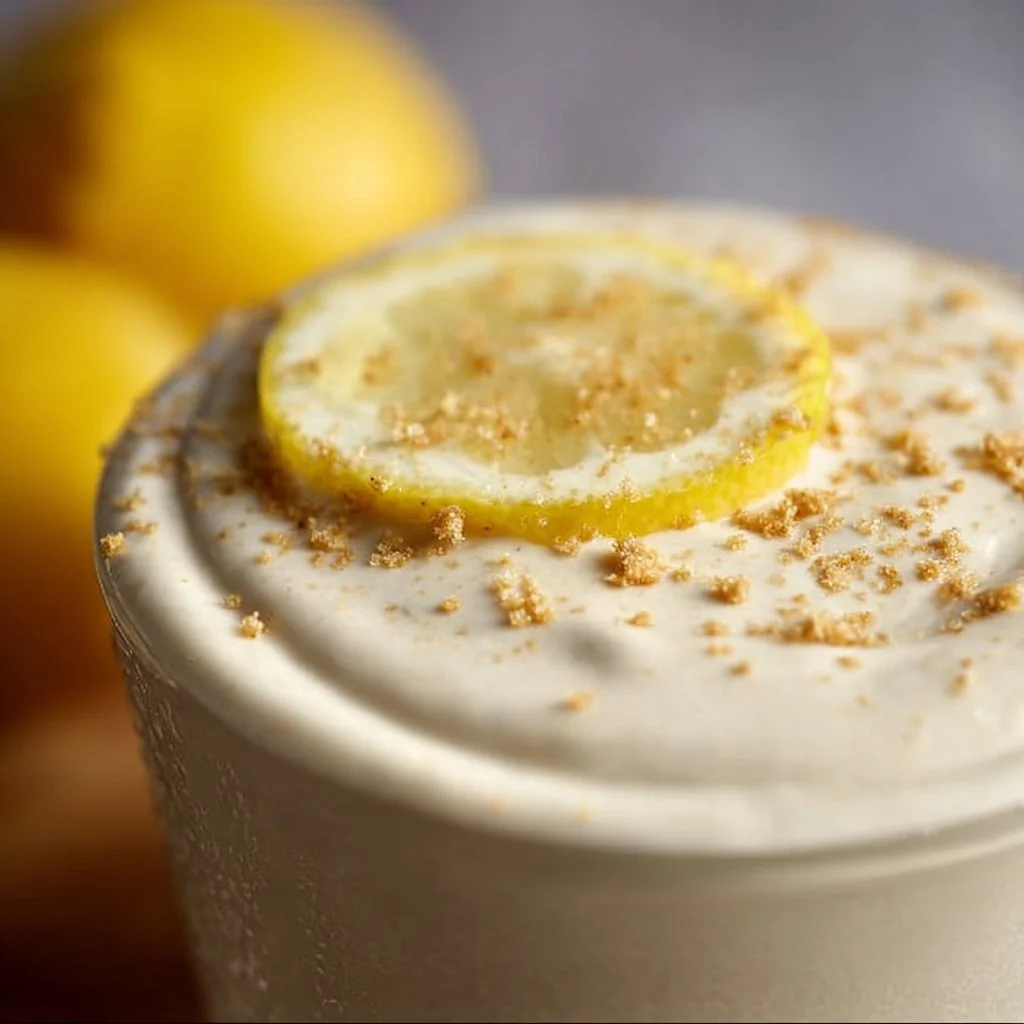 Lemon Cream Pie Vegan Protein Shake