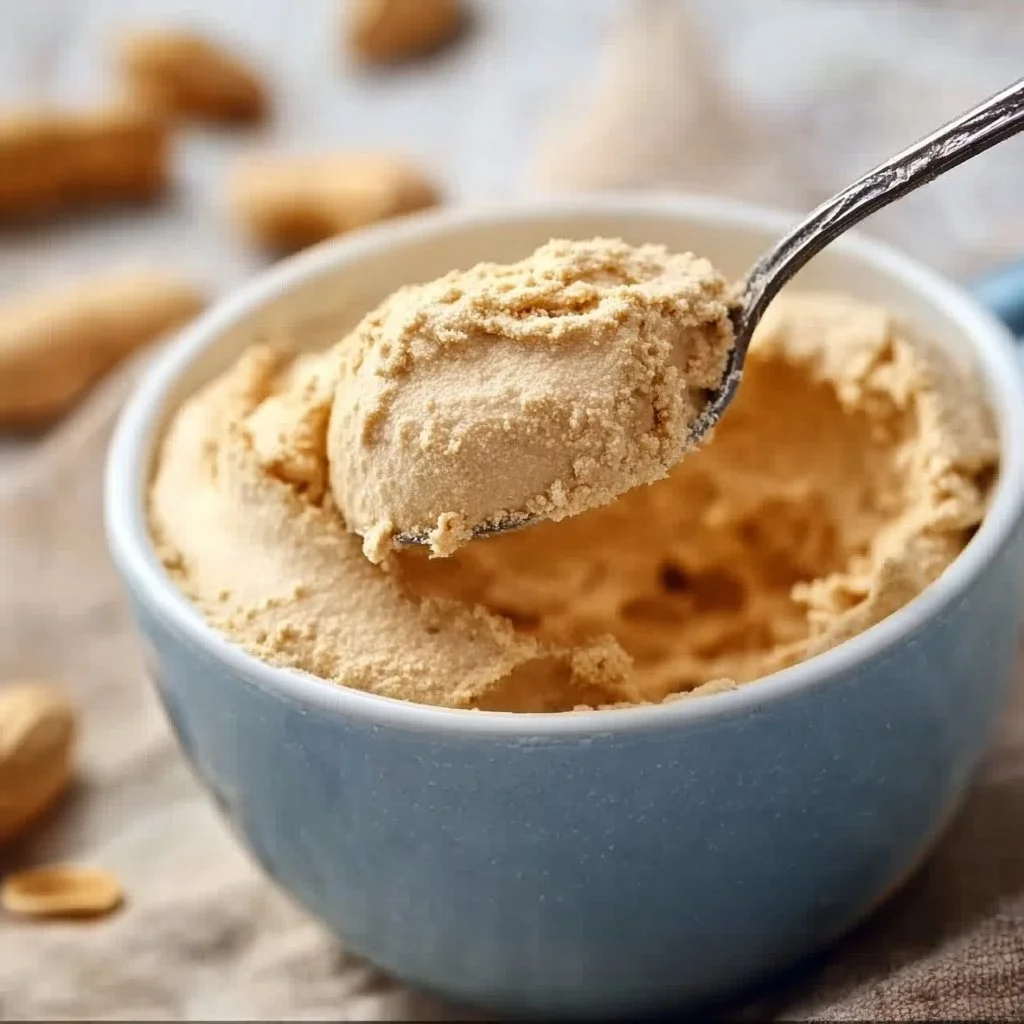 Peanut Butter Powder and Greek Yogurt Blend