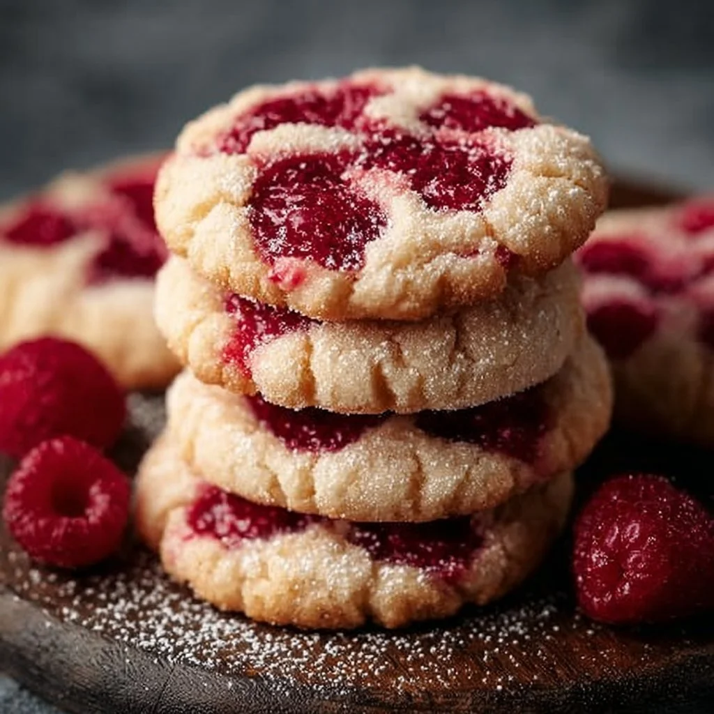 Raspberry Sugar Cookies