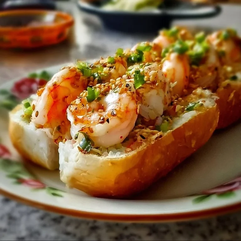 Delicious shrimp rolls with fresh ingredients ready to serve