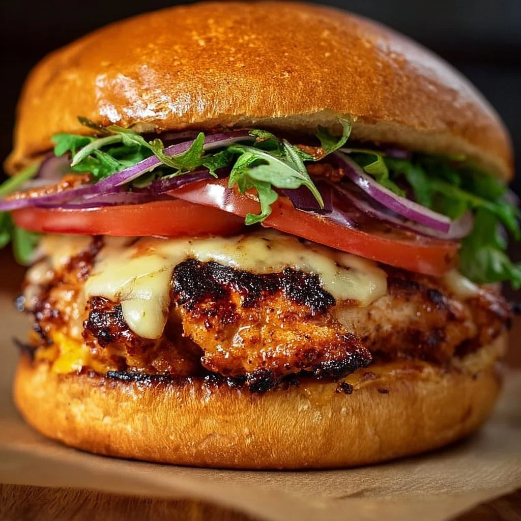 Spicy Chipotle Chicken Burger