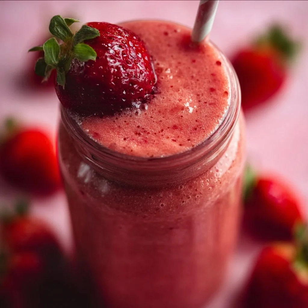 Strawberry Date Smoothie