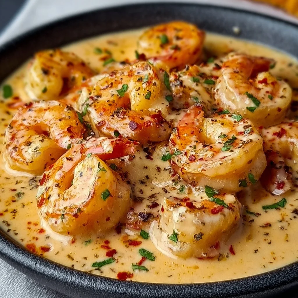 Succulent Shrimp in a Dreamy Cream Sauce