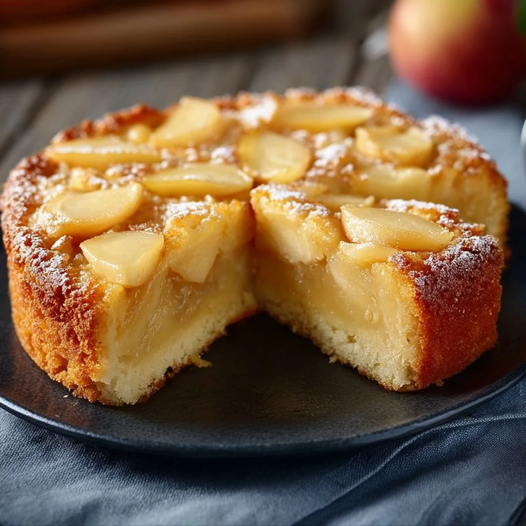 Three Ingredient Apple Cake
