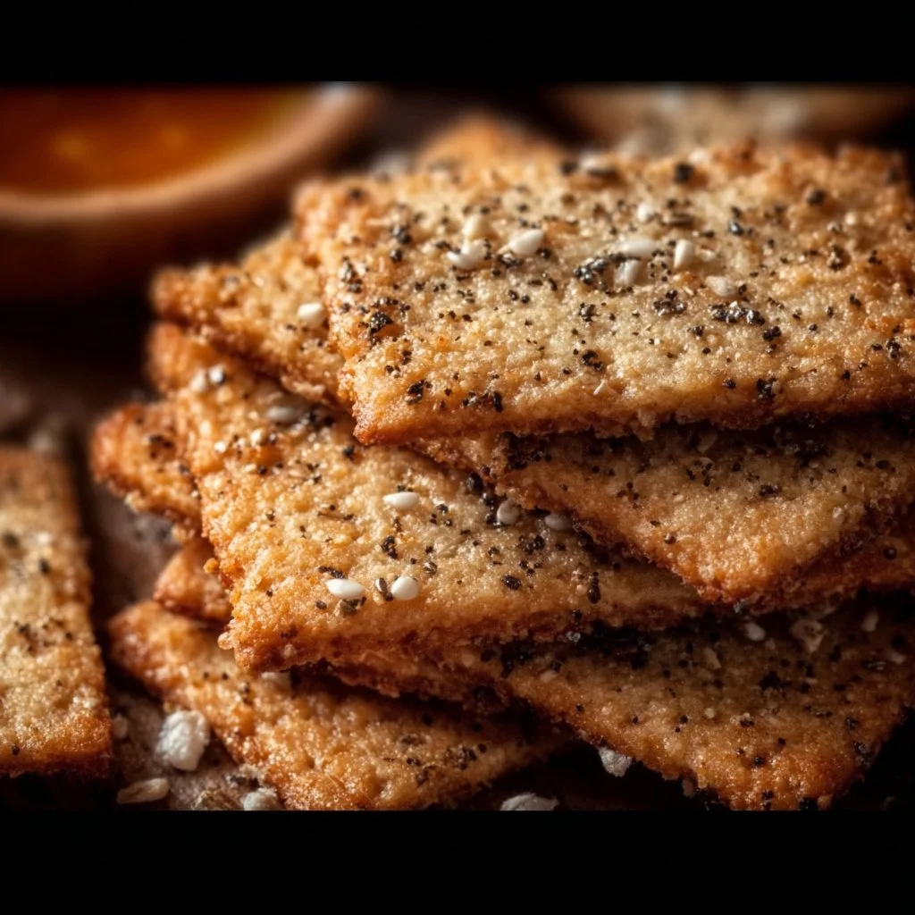 Almond Flour Crackers