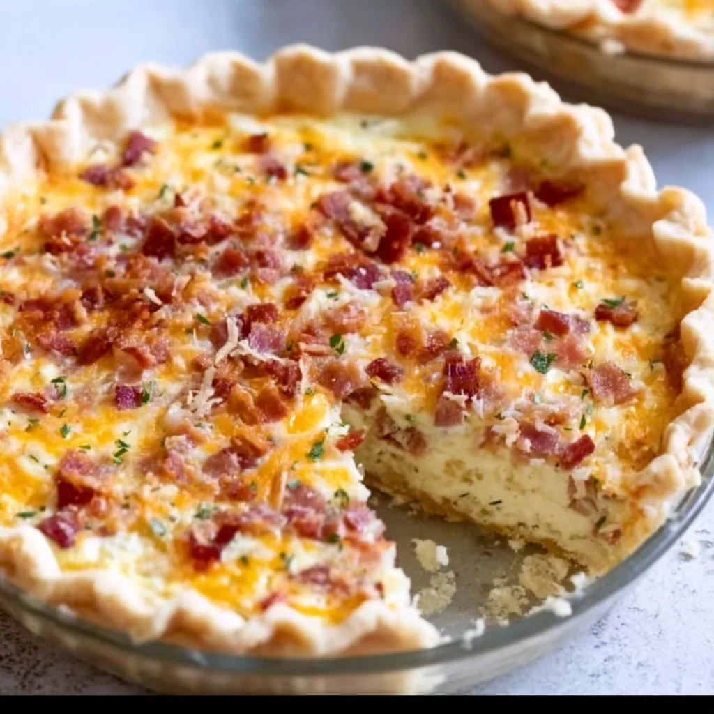 Bacon and Cheese Quiche