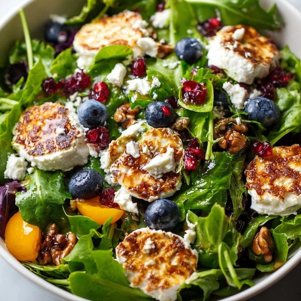 Best Easter Spring Salad with Goat Cheese