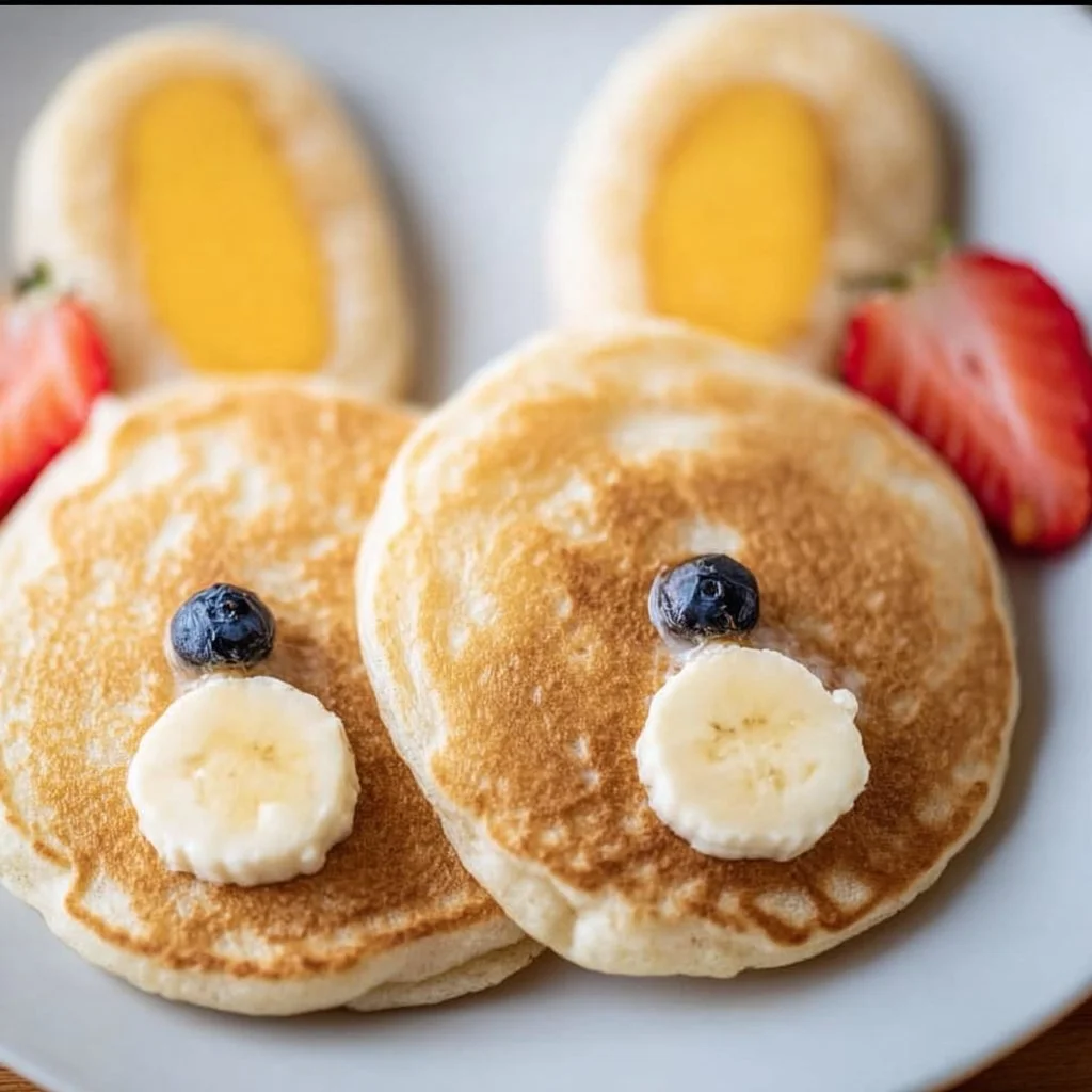 Bunny Butt Pancakes