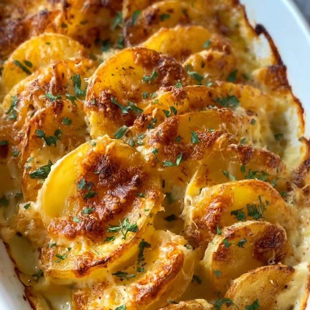 Cheesy Easy Scalloped Potatoes