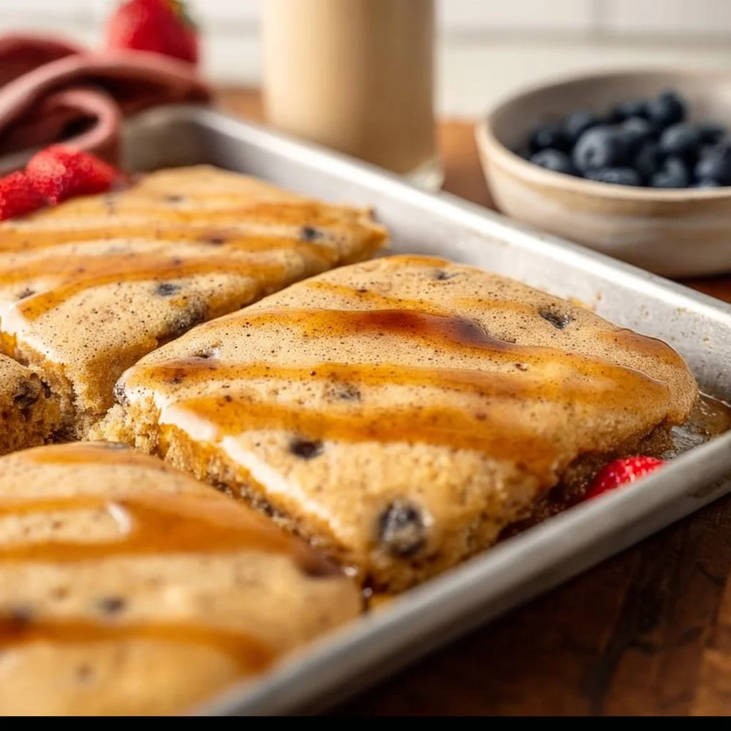 Gluten Free Sheet Pan Pancakes