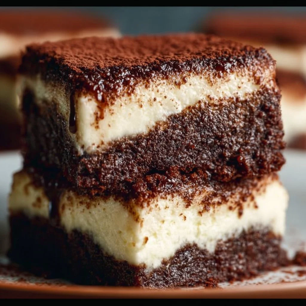 Gluten Free Tiramisu Brownies