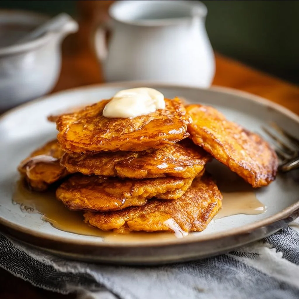 Healthy Sweet Potato Pancakes