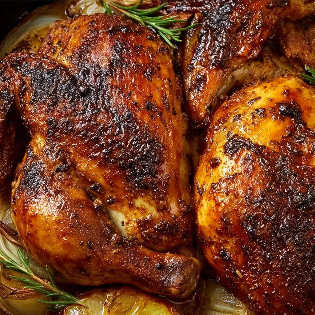 Oven Roasted Spatchcock Chicken