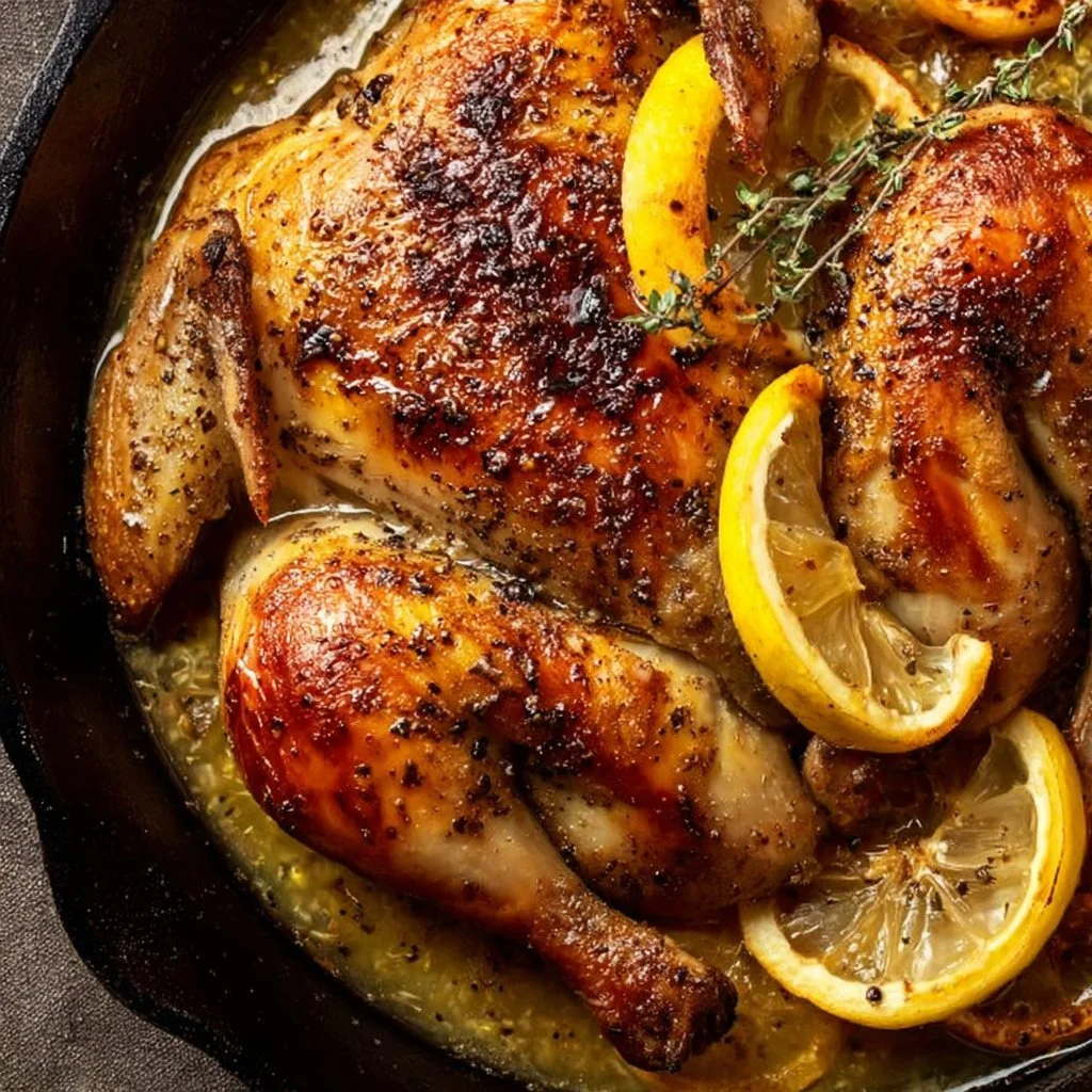 Skillet-Roasted Lemon Chicken
