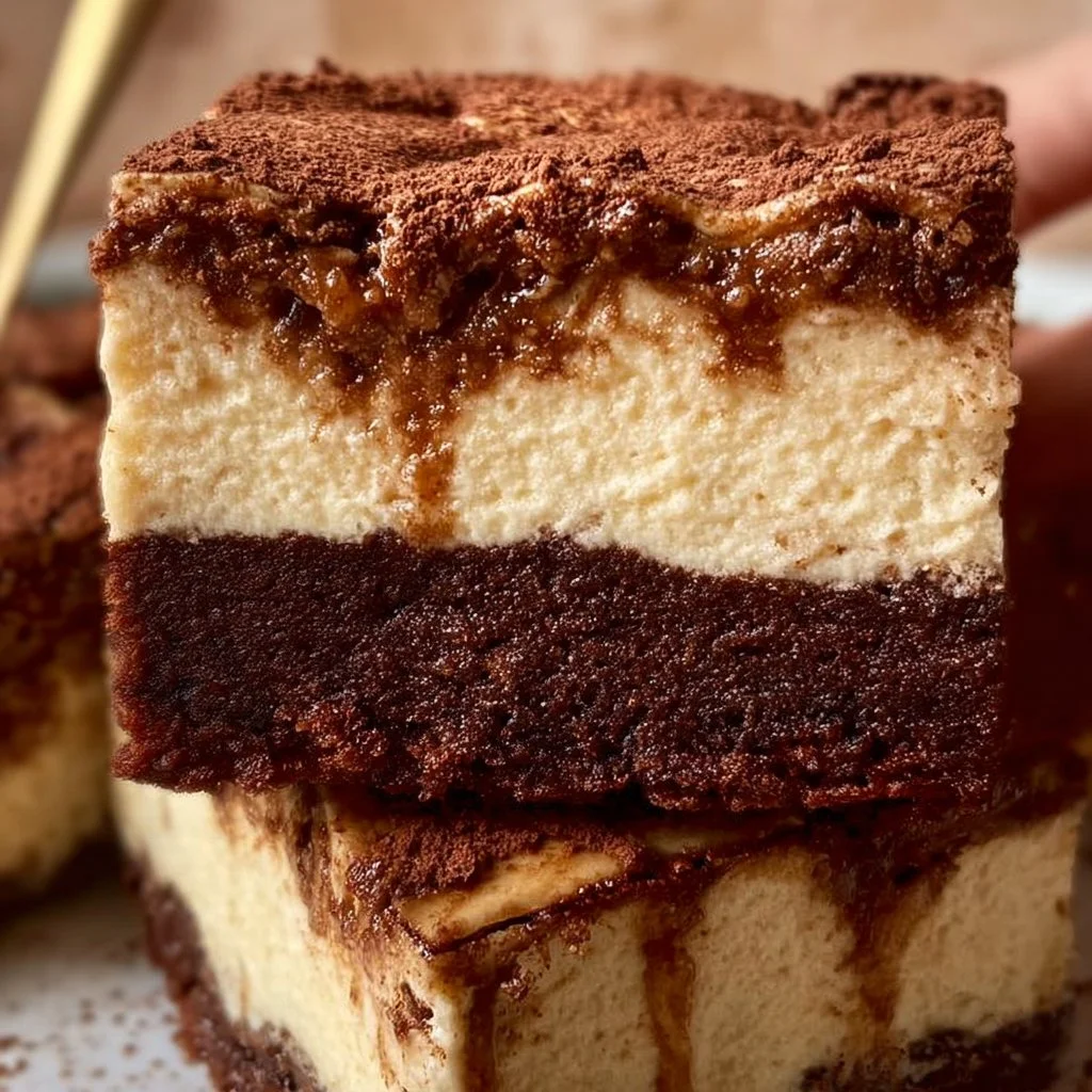 Tiramisu Brownies