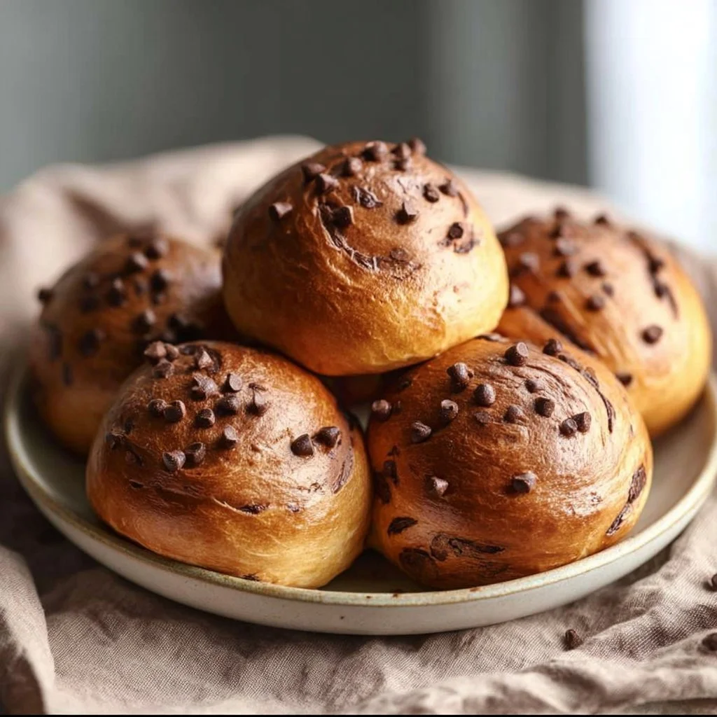 10-Minuten Schoko-Brötchen mit Quark
