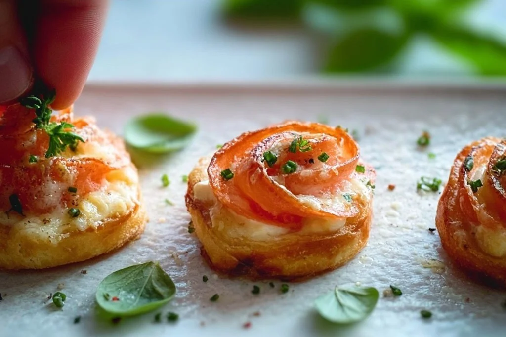 Leckeres Fingerfood auf einem Buffet, das begeistert.
