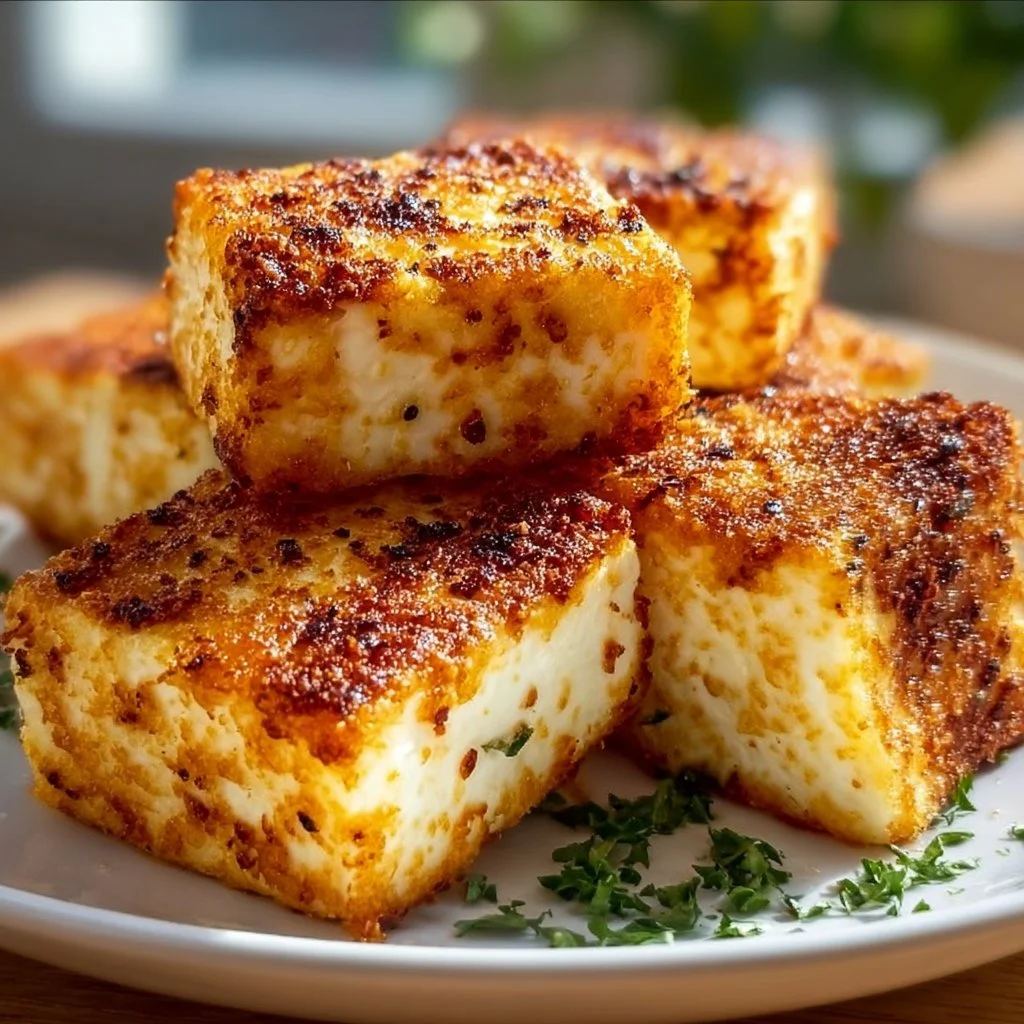 Knuspriger Feta aus dem Airfryer