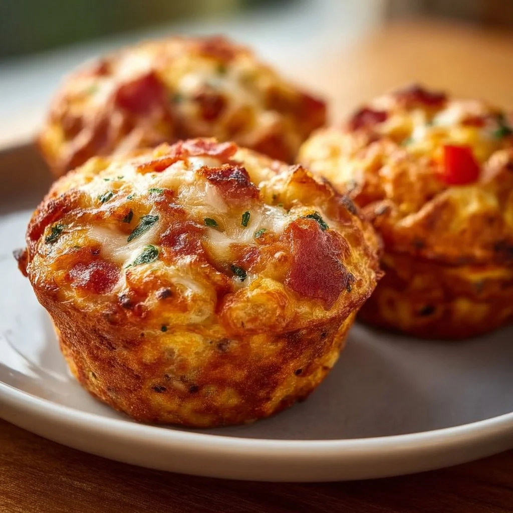 Saftige Pizza-Muffins