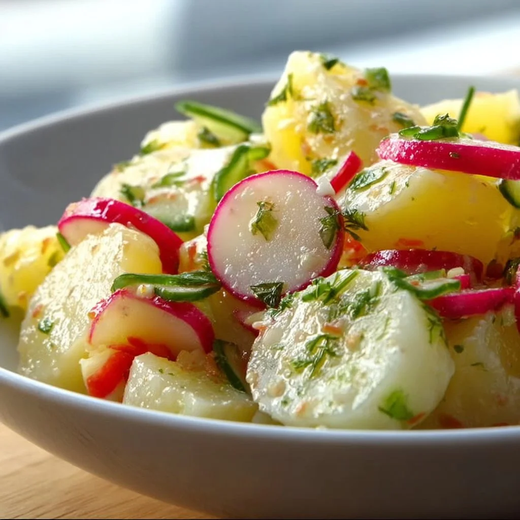 Der perfekte Kartoffel-Radieschen-Salat