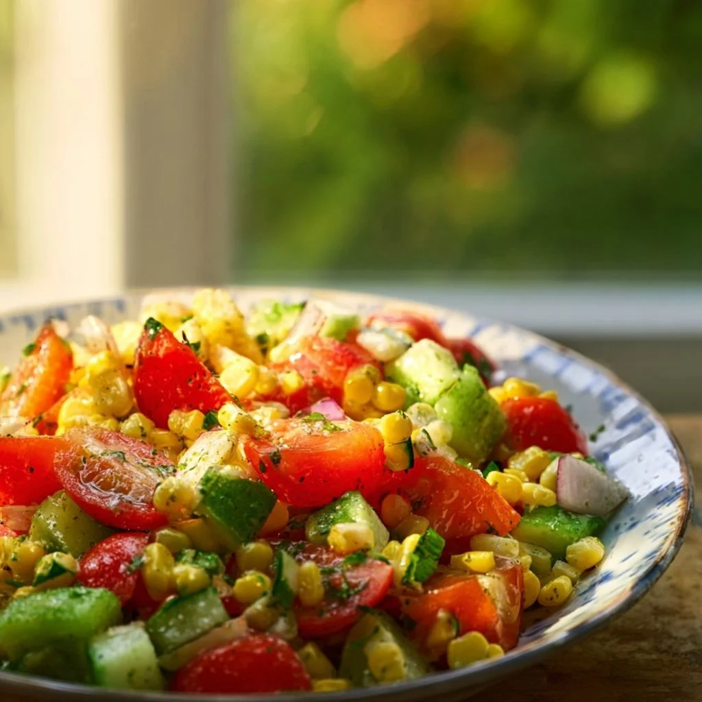 Leckere Maissalat-Rezept für verschiedene Anlässe, gesund und vielfältig.