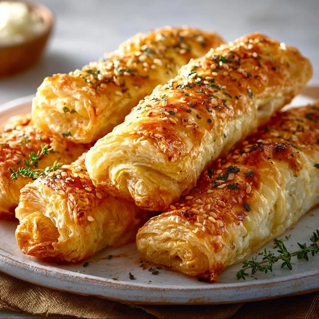 Feta-Blätterteig-Sticks