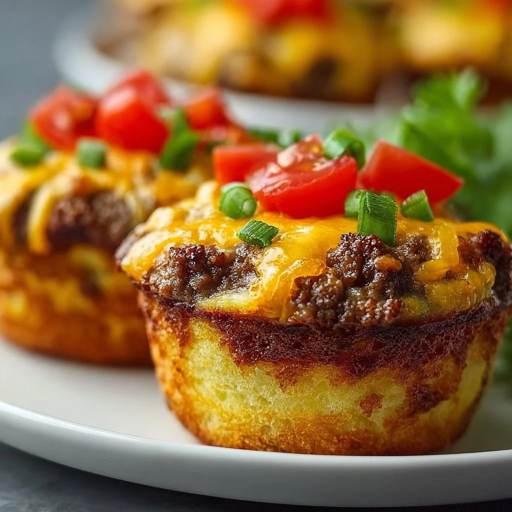 Käseburger-Muffins