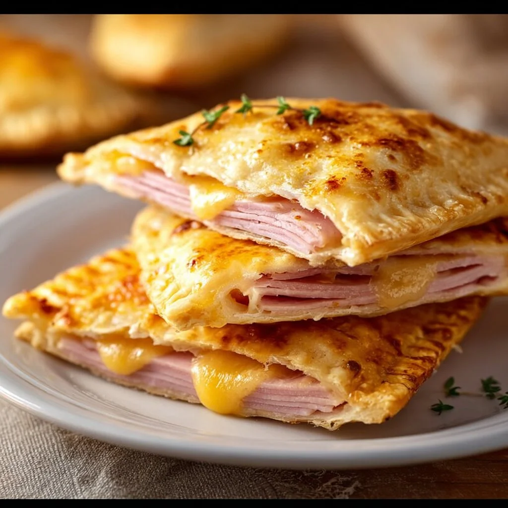 Schinken-Käse-Taschen