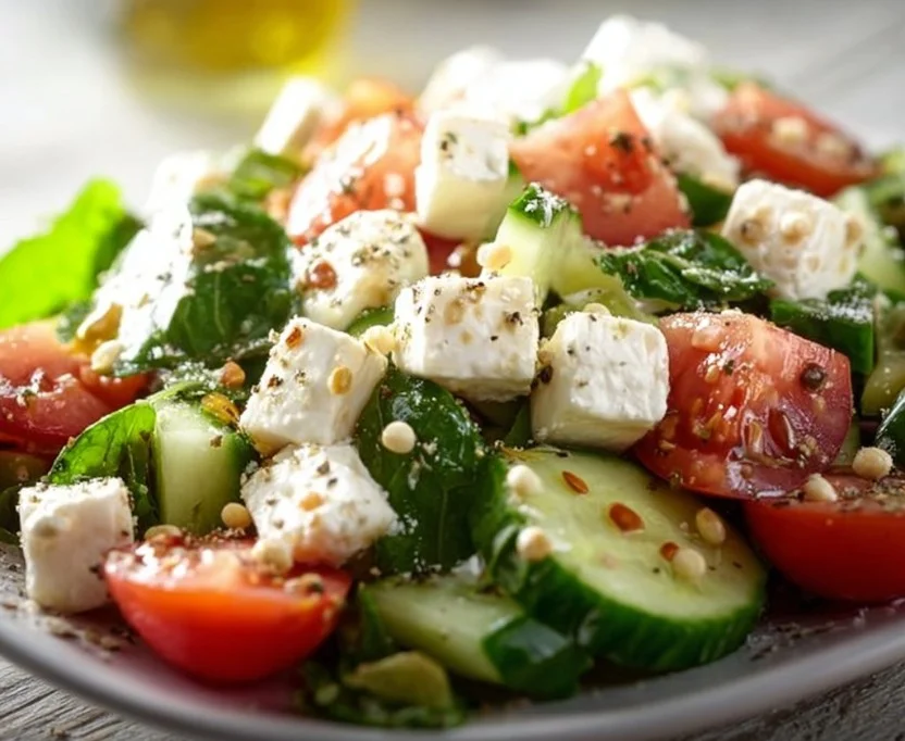 Sommersalat mit Feta