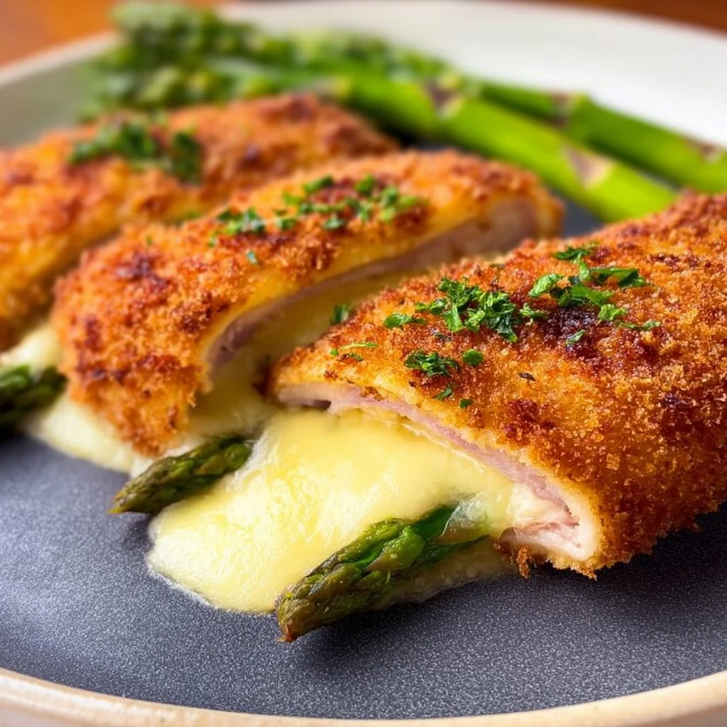 Spargel Cordon Bleu