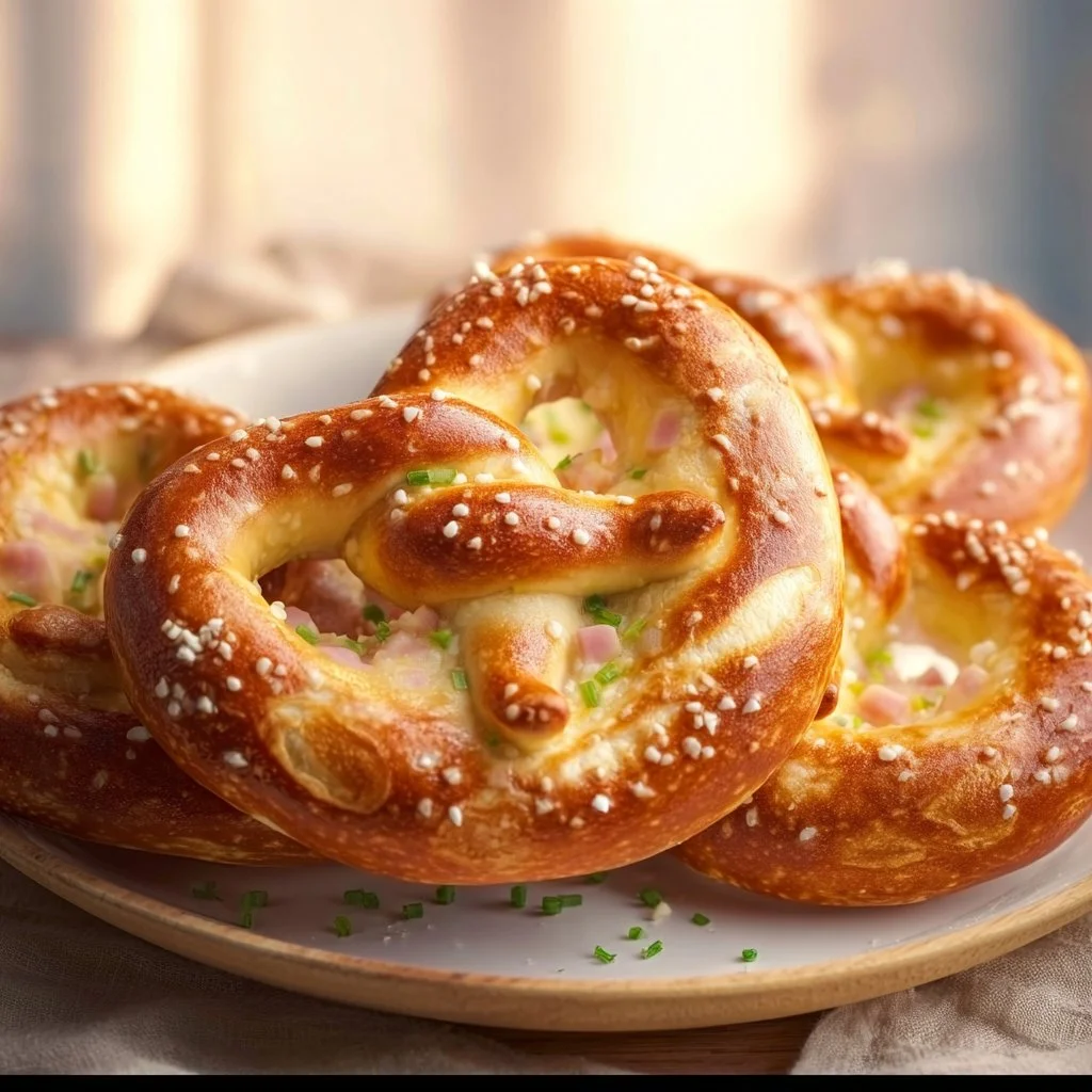 Überbackene Brezeln