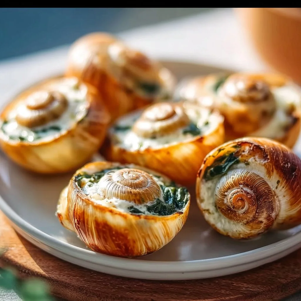 Vegetarische Schnecken