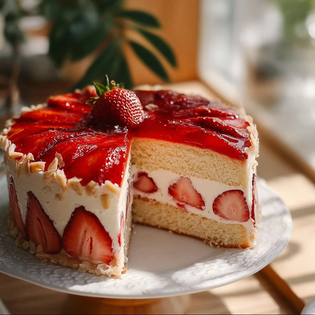 Weltbestes Erdbeerkuchen Rezept