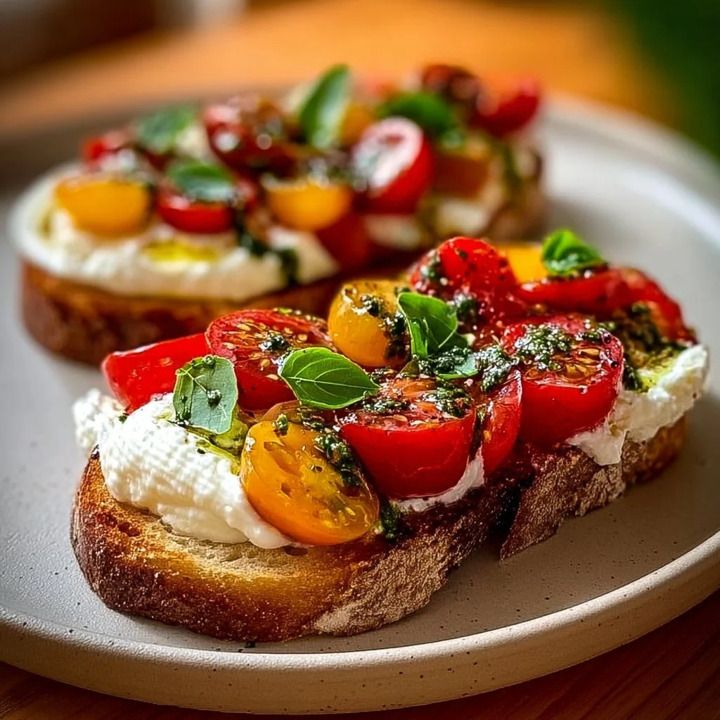 Burrata-Bruschetta