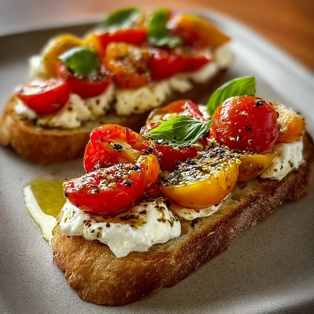 Burrata-Bruschetta