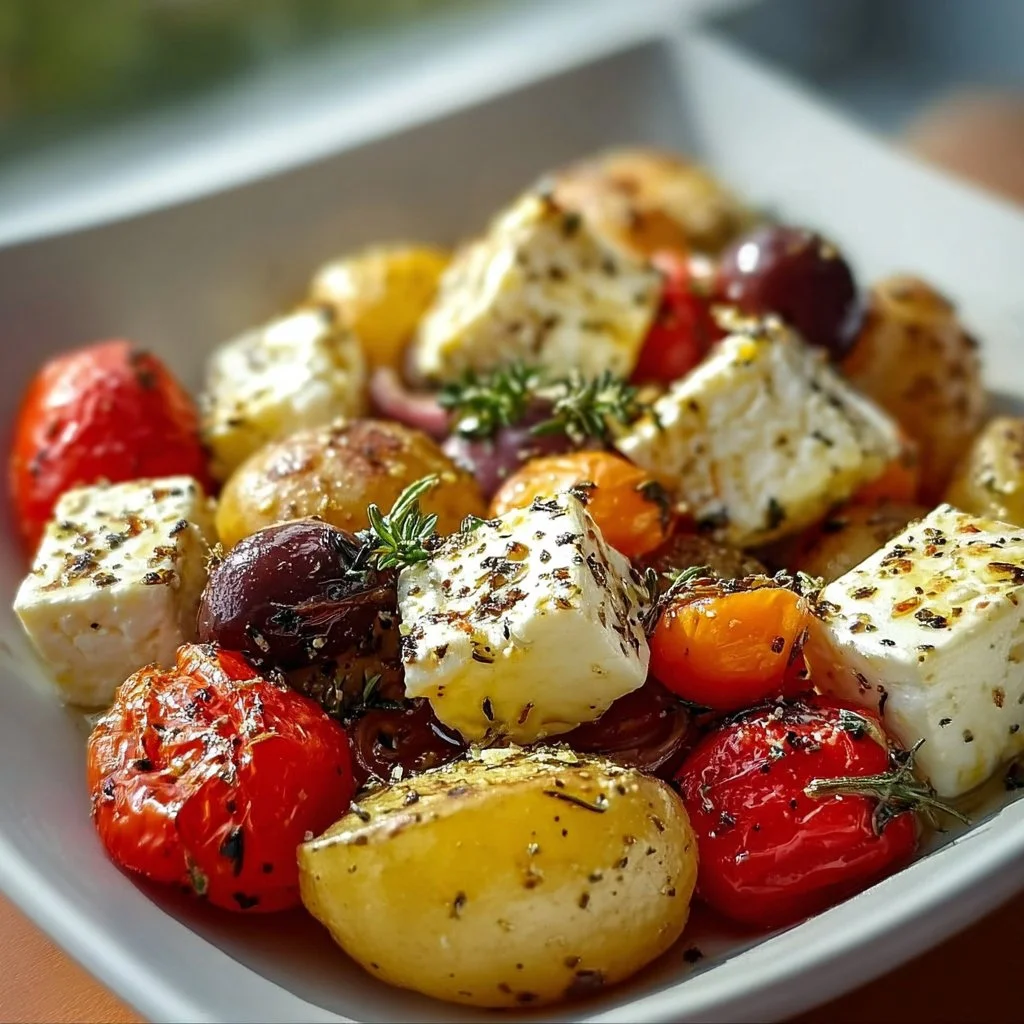 Feta Kartoffeln Ofengemüse