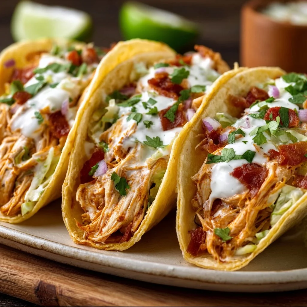 Gesunde Crack-H&uuml;hnchen-Tacos